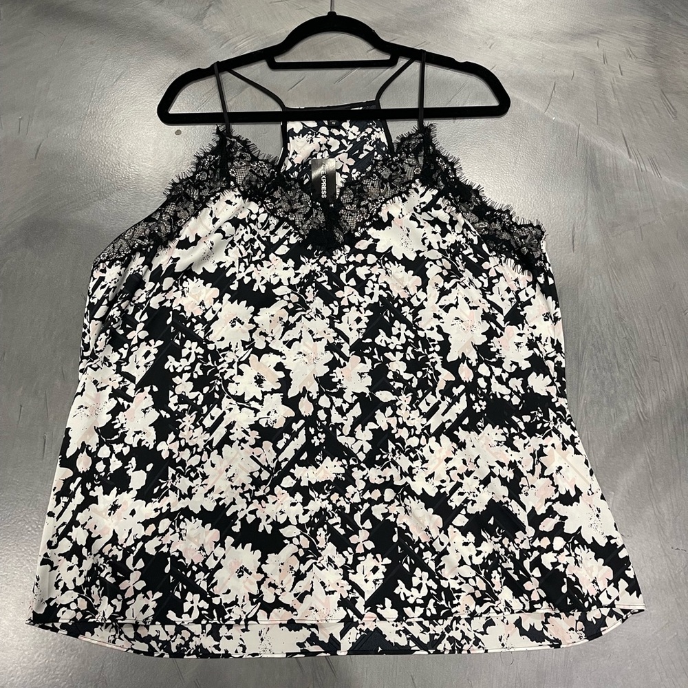 NWT Express Silk Racerback Cami